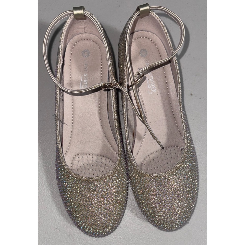 Easy Strider Girls 4 Heel Shoes Rhinestone Special Occasion Formal Party